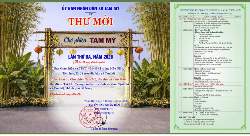 Chợ phiên Tam Mỹ