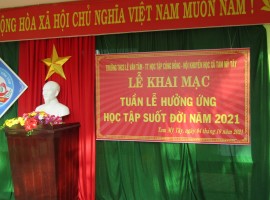 Tổ chức Tuần lễ hưởng ứng học tập suốt đời năm 2021